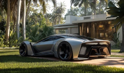 Futuristic Super Car