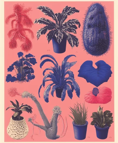 Plants Risograph