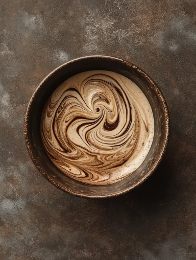 Swirling Sauce Bowl