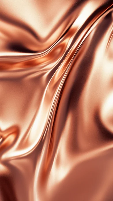 Polished Copper Surface