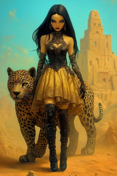 Princess Inka and the Jaguar