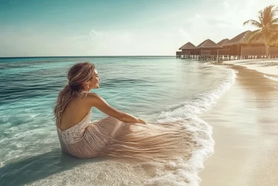 Woman on the Beach