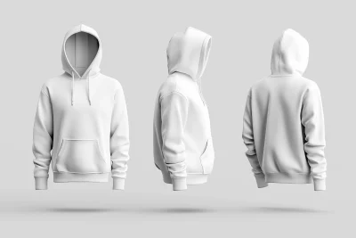 White Hoodie Mockup