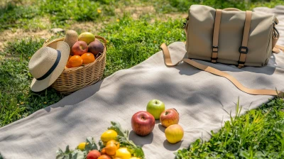 Beige Picnic Cloth