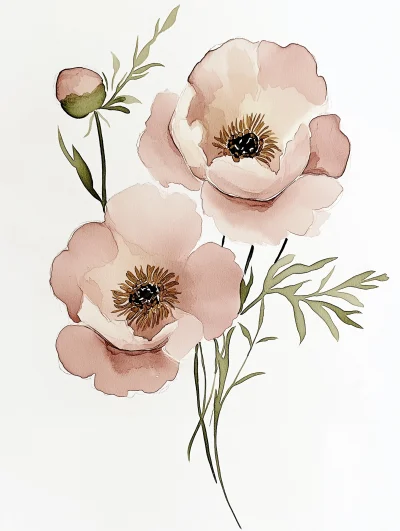 Delicate Peonies