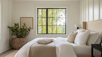 Modern White Bedroom