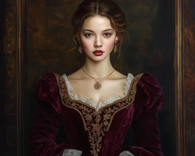 Noblewoman in Velvet