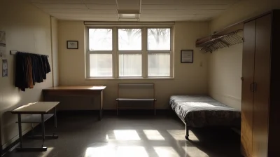 Empty Dorm Room