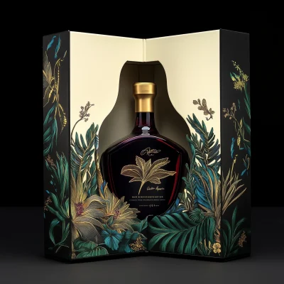 Black Whiskey Box