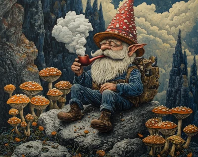 Psychedelic Gnome