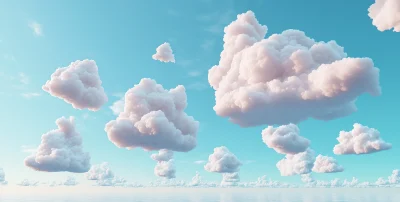 Clouds in Blue Sky