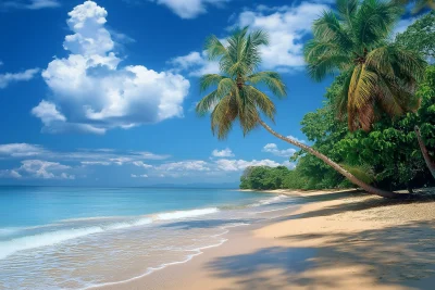 Jamaican Beach Scene