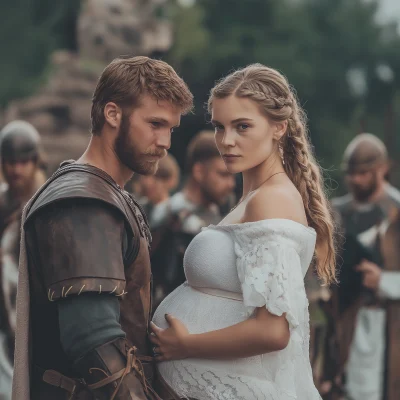 Pregnant Viking Princess