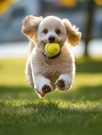 Joyful Poodle