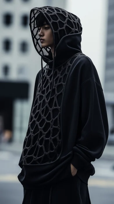 Futuristic Hoodie Design