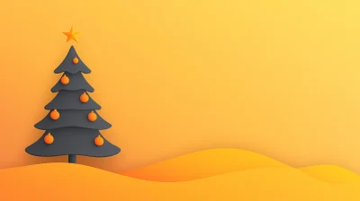 Minimalistic Christmas Tree