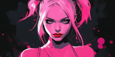 Harley Quinn Illustration