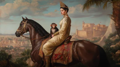 Portrait of the Malaysian Empress