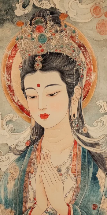 Dunhuang Bodhisattva Artwork