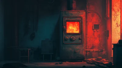 Vintage Soviet Furnace