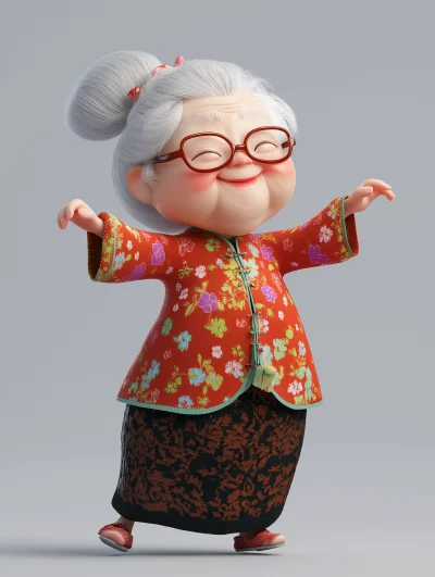 Happy Dancing Grandma