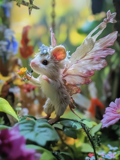 Miniature Steamplush Fairy