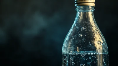 Glass Bottle of Water