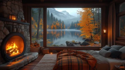 Cozy Autumn Bedroom