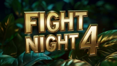 3D Fight Night Logo