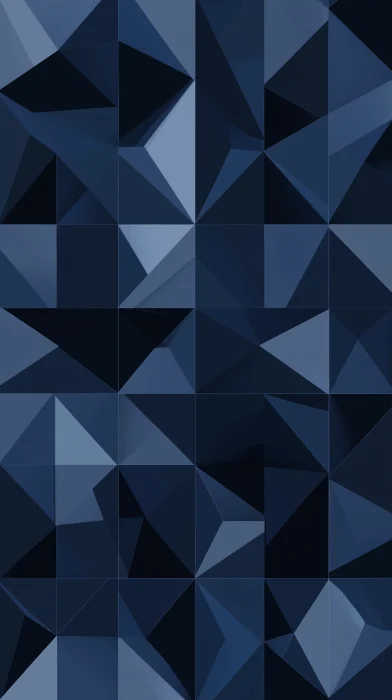 Elegant Dark Blue Geometric Pattern