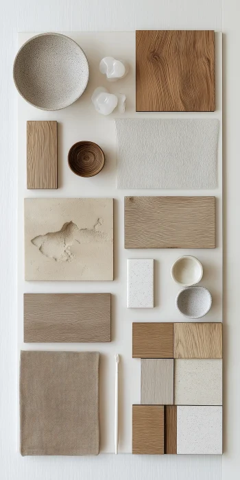 Korean Minimalist Material Board