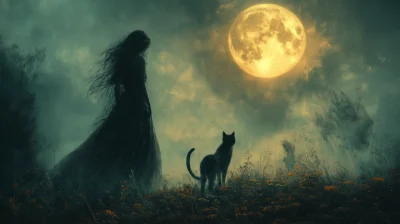 Mystical Moonlit Walk