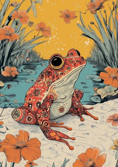 Hippie Frog