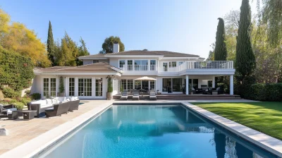 Scenic Two-Story House View