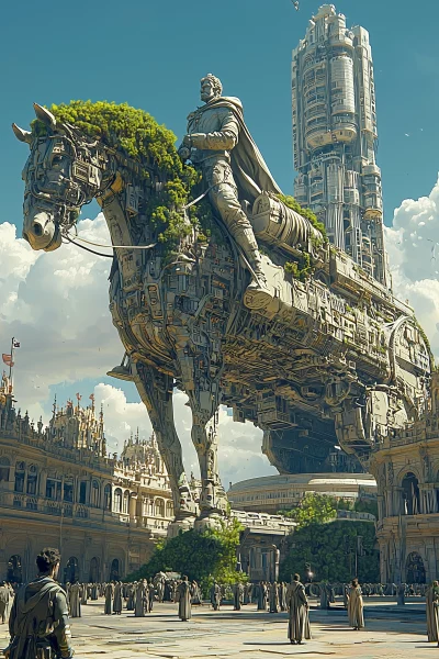 Futuristic Sevilla City