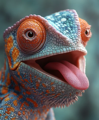 Cheerful Chameleon