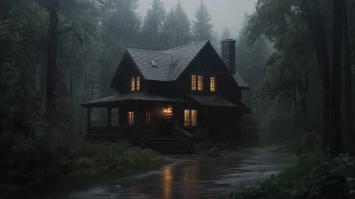 Cozy House in the Forest