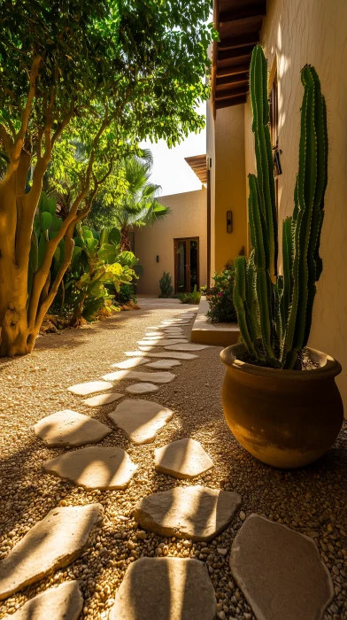 Beautiful Backyard Villa Garden