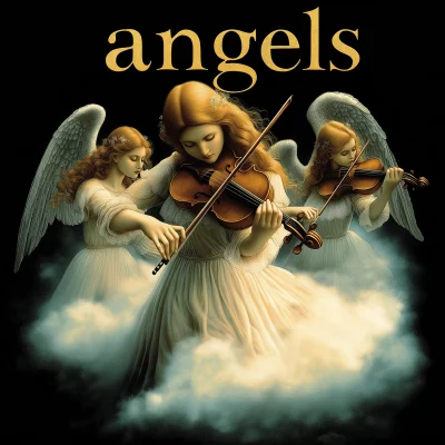 Baroque Angels Illustration