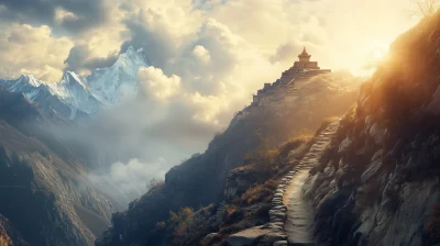 Majestic Mountain Temple