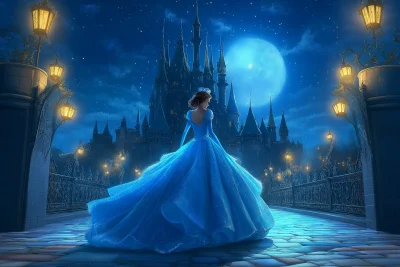 Enchanted Princess at the Castle