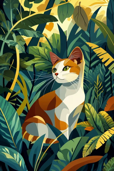 Vector Cat Illustration