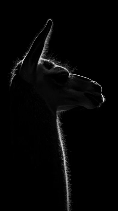 Lama Silhouette