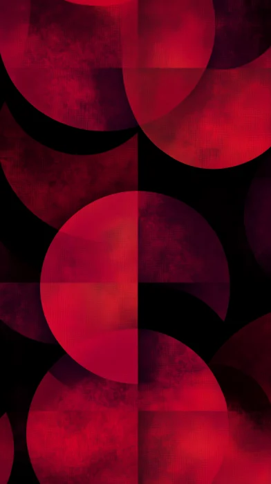 Dark Red Geometric Pattern