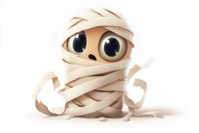 Cute Mummy Character