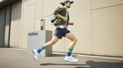 Man Running in Streetwear