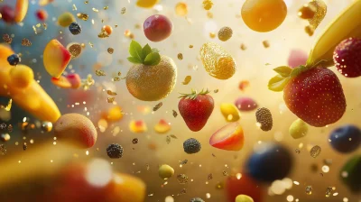 Fruits Falling from the Sky