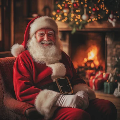 Cozy Christmas with Santa