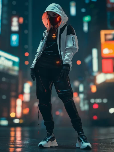 Futuristic Techwear Android