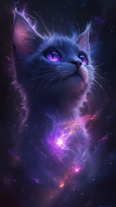 Cosmic Bengal Cat